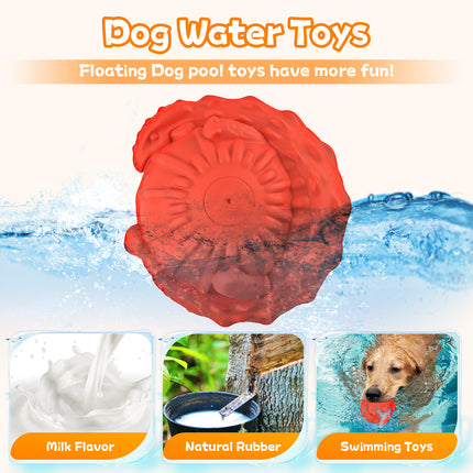 Buy one get one free: Fuufome Ankylosaurus Ball Squeaky Rubber Dog Toy For Aggressive Chewers