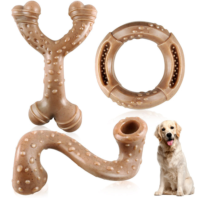 Nylon three-piece dog chew toy set main picture 1